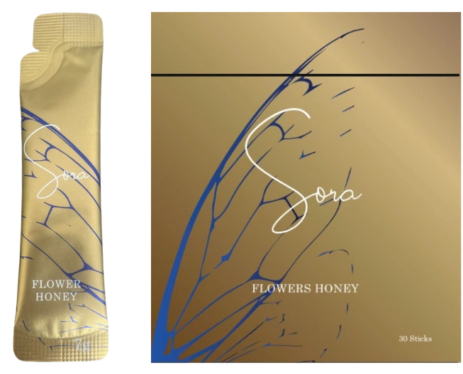 Design emballage thé premium Sora Tea and Coffee